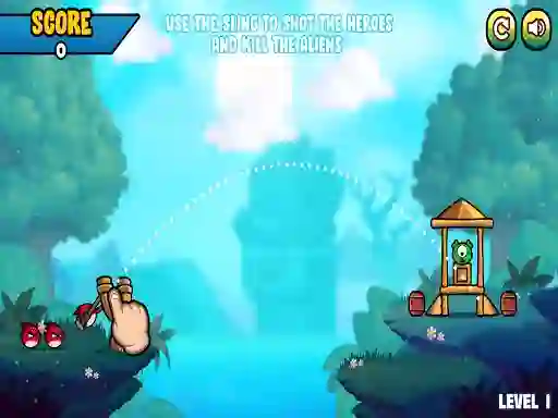 Spel Angry Battle Birds Mania aanlyn