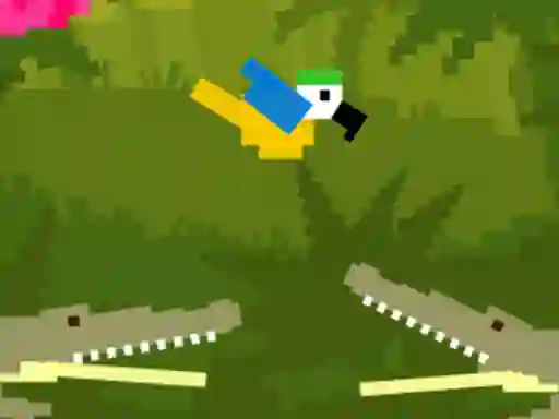 Spel Blocky Bird aanlyn