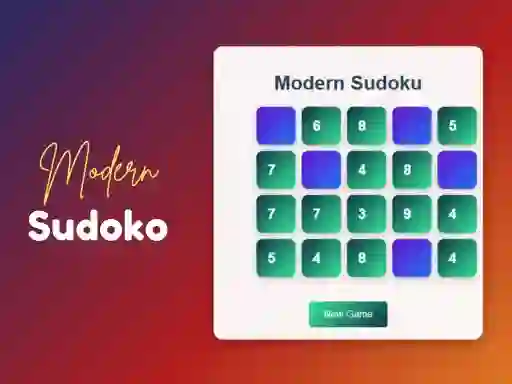 Spel Modern Sudoku aanlyn