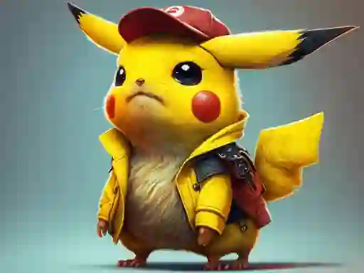 Spel Super Pika bros. aanlyn
