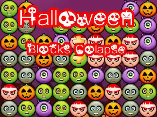 Spel Halloween Block Collapse aanlyn