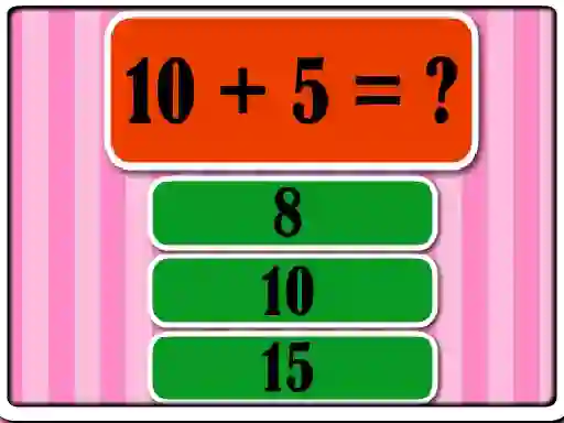 Spel Math Test Challenge aanlyn