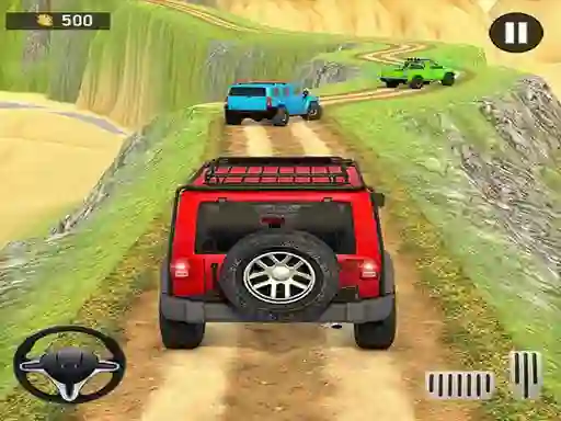 Spel Offroad jeep driving aanlyn