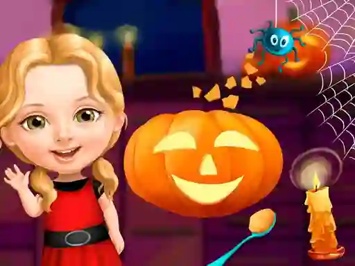 Spel Sweet Baby Girl Halloween Fun aanlyn