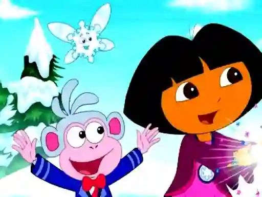 Spel Dora Find 5 Differences aanlyn