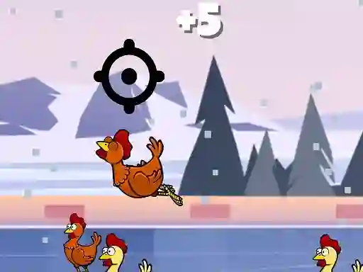 Spel Chicken Shooting 2D aanlyn