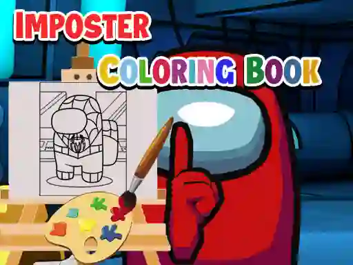 Spel Imposter Coloring Book aanlyn