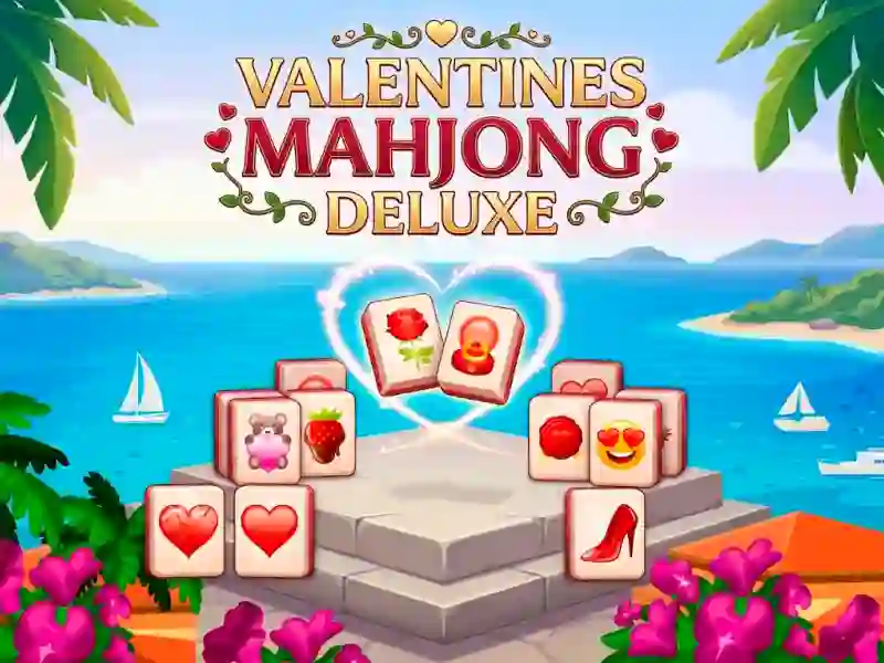 Spel Valentines Mahjong Deluxe aanlyn