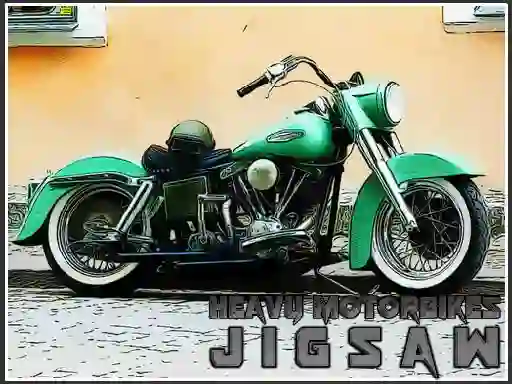 Spel Heavy Motorbikes Jigsaw aanlyn