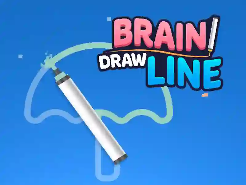 Spel Brain Draw Line aanlyn