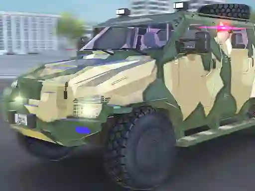 Spel Police Car Armored aanlyn