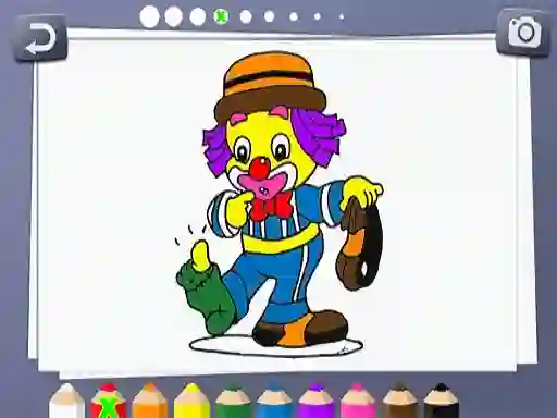Spel Kids Coloring Book aanlyn