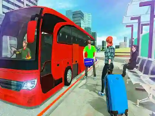 Spel My City Bus Driver Simulator Passenger Transport aanlyn