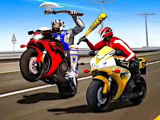 Spel Biker Battle 3D aanlyn