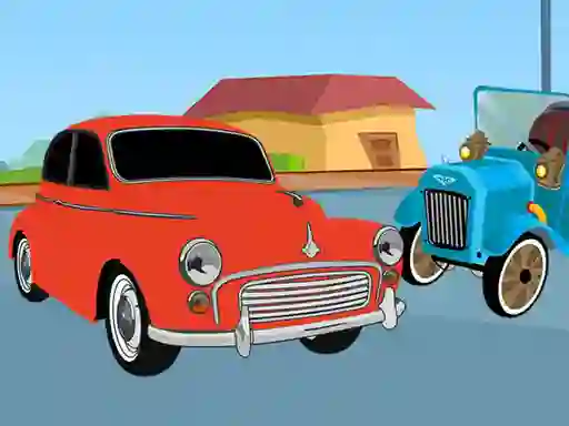 Spel Old Timer Cars Coloring aanlyn