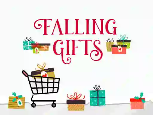 Spel Falling Gifts aanlyn