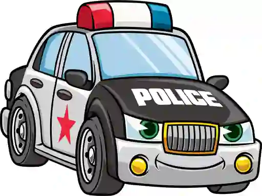 Spel Cartoon Police Cars aanlyn