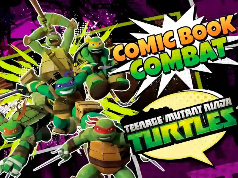 Spel Teenage Mutant Ninja Turtles Comic book Combat aanlyn