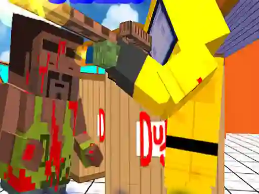 Spel Combat Blocky Strike aanlyn