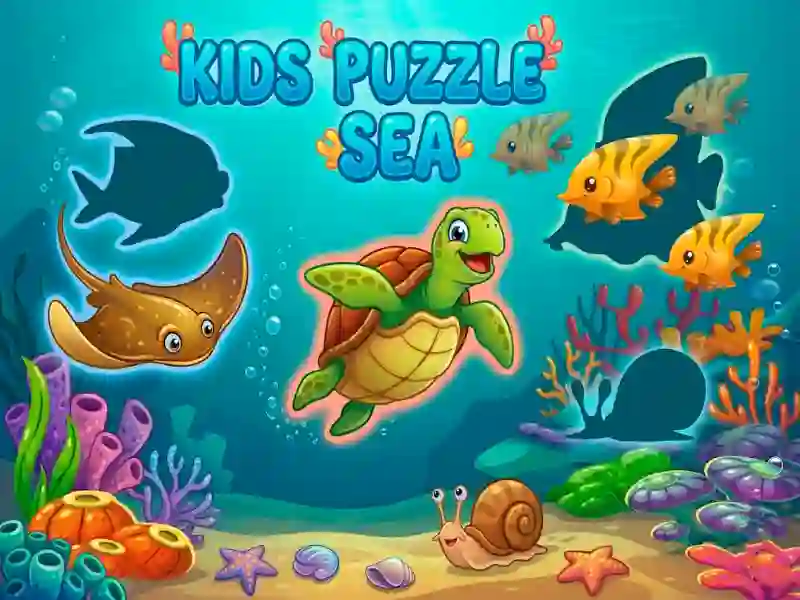 Spel Kids Puzzle Sea aanlyn