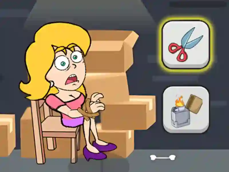 Spel Save The Girl Game aanlyn