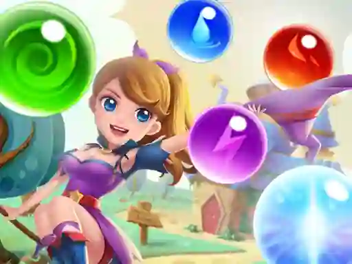 Spel Magical Saga Bubble Witch Shooter aanlyn