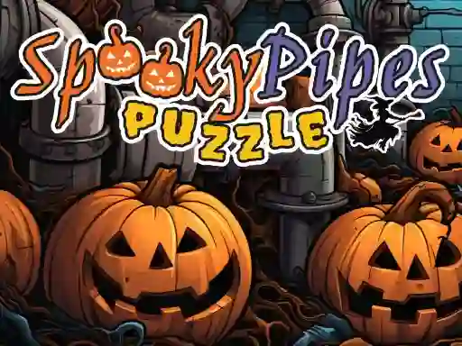 Spel Spooky Pipes Puzzle aanlyn
