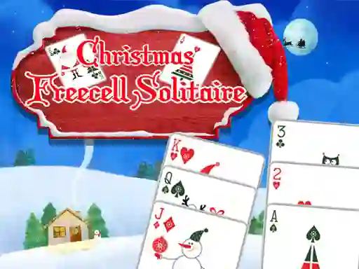 Spel Freecell Christmas Solitaire aanlyn