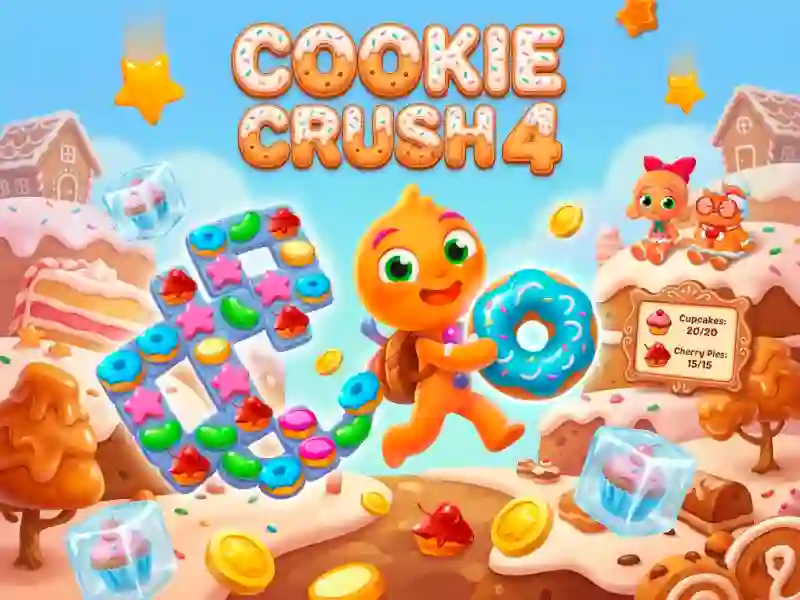Spel Cookie Crush 4 aanlyn