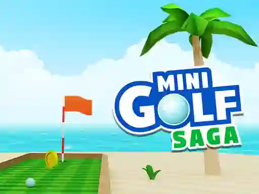 Spel Mini Golf Saga aanlyn
