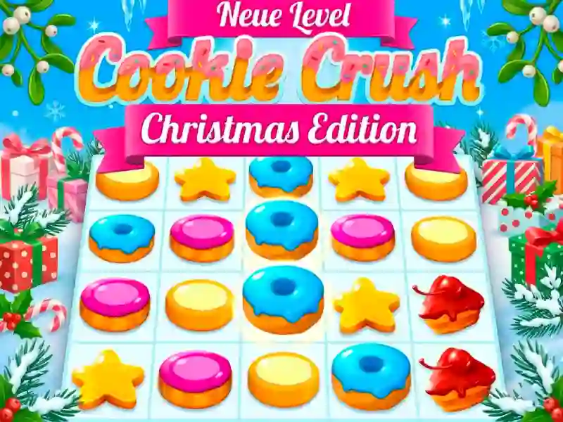 Spel Cookie Crush: Christmas Edition aanlyn