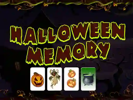 Spel Halloween Memory aanlyn