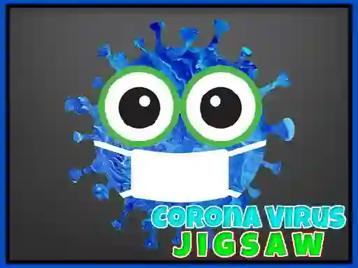 Spel Corona virus jigsaw aanlyn