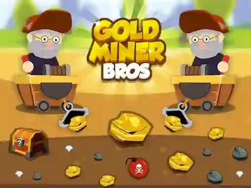 Spel Gold Miner Bros aanlyn