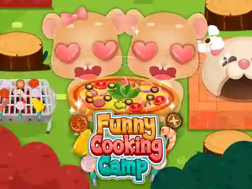 Spel Funny Cooking Camp aanlyn