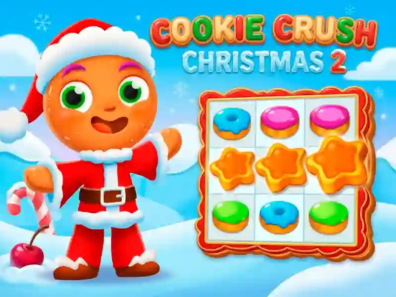 Spel Cookie Crush Christmas 2 aanlyn