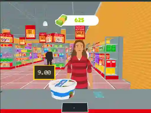 Spel Market Shopping Simulator aanlyn