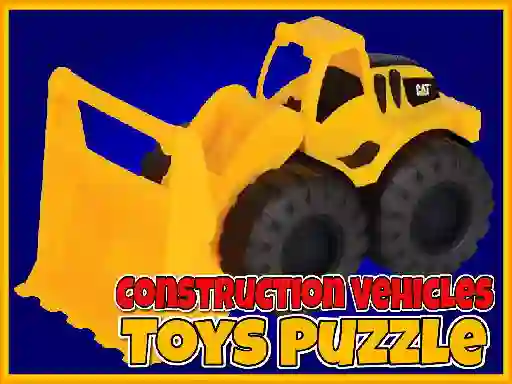 Spel Construction Vehicles Toys Puzzle aanlyn
