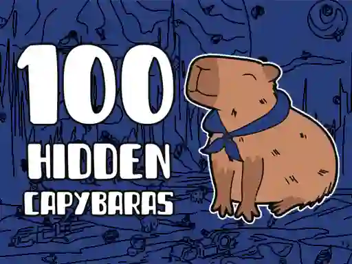 Spel 100 Hidden Capybaras aanlyn