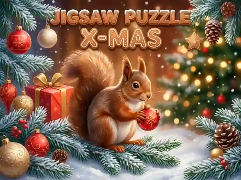 Spel Jigsaw Puzzle X-Mas aanlyn
