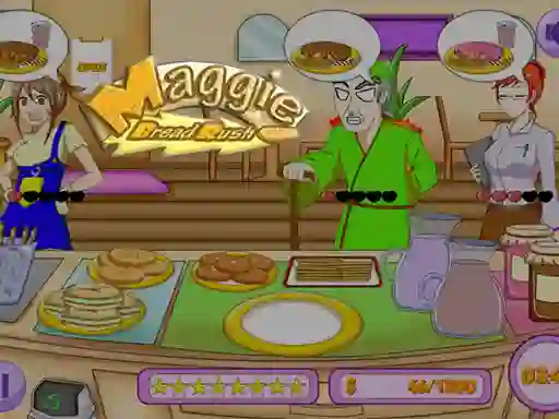 Spel Maggie Bread Rush aanlyn