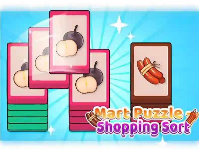 Spel Mart Puzzle Shopping Sort aanlyn