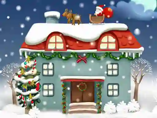 Spel Christmas Rooms Differences aanlyn