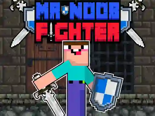 Spel Mr Noob Fighter aanlyn