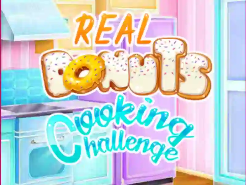 Spel Real Donuts Cooking Challenge aanlyn