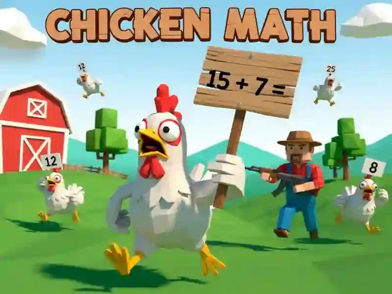 Spel Chicken Math aanlyn