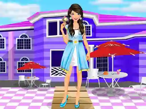 Spel Summer Vacation Dressup aanlyn