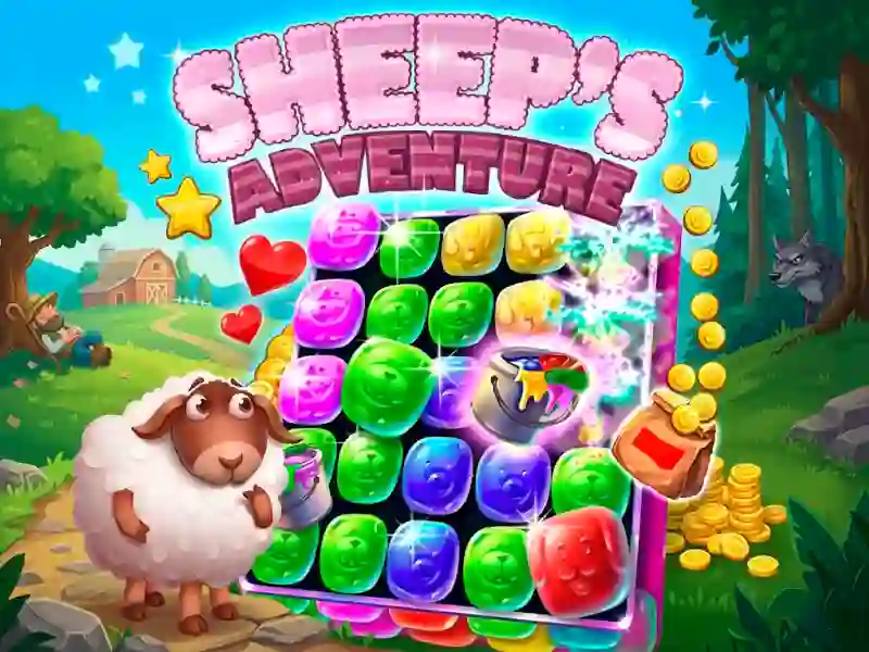 Spel Sheeps Adventure aanlyn