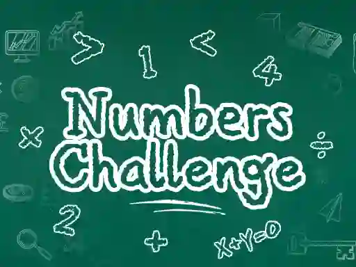 Spel Numbers Challenge aanlyn