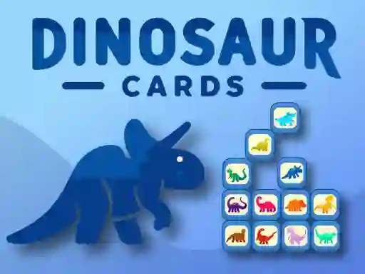 Spel Dinosaur Cards aanlyn